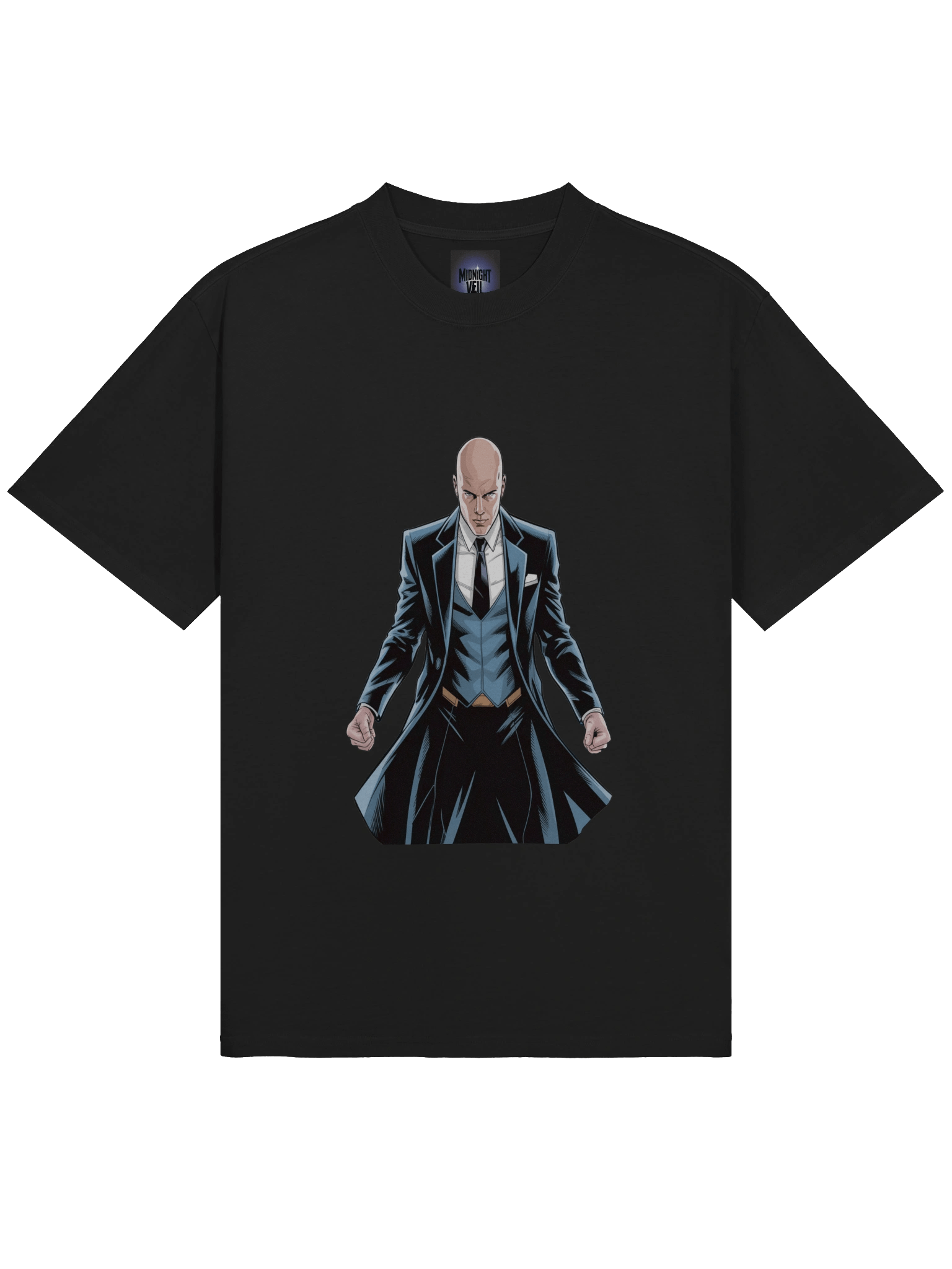 Lex Luthor's Tailored Menace – Premium Oversized Faded T-Shirt product image (5)