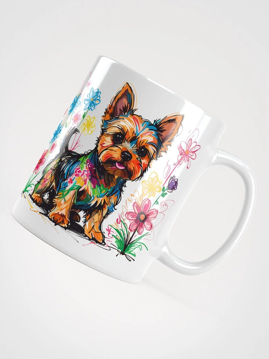 Scribbles Yorkshire Terrier 3 , Mug product image (7)