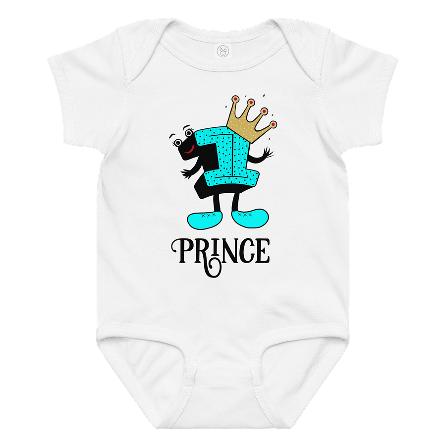 Royal Number 1 Baby Bodysuit product image (3)