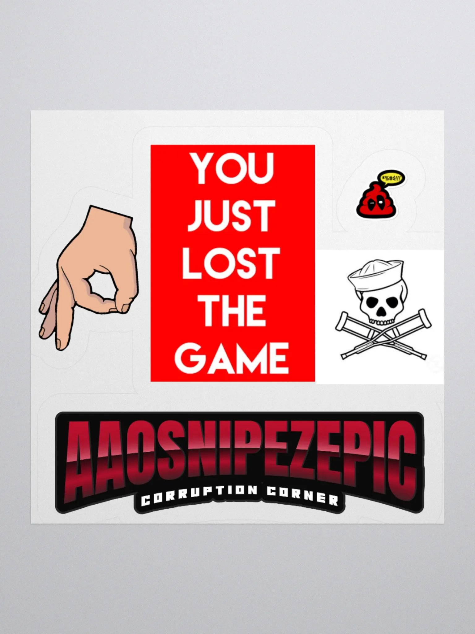 the game sticker product image (1)
