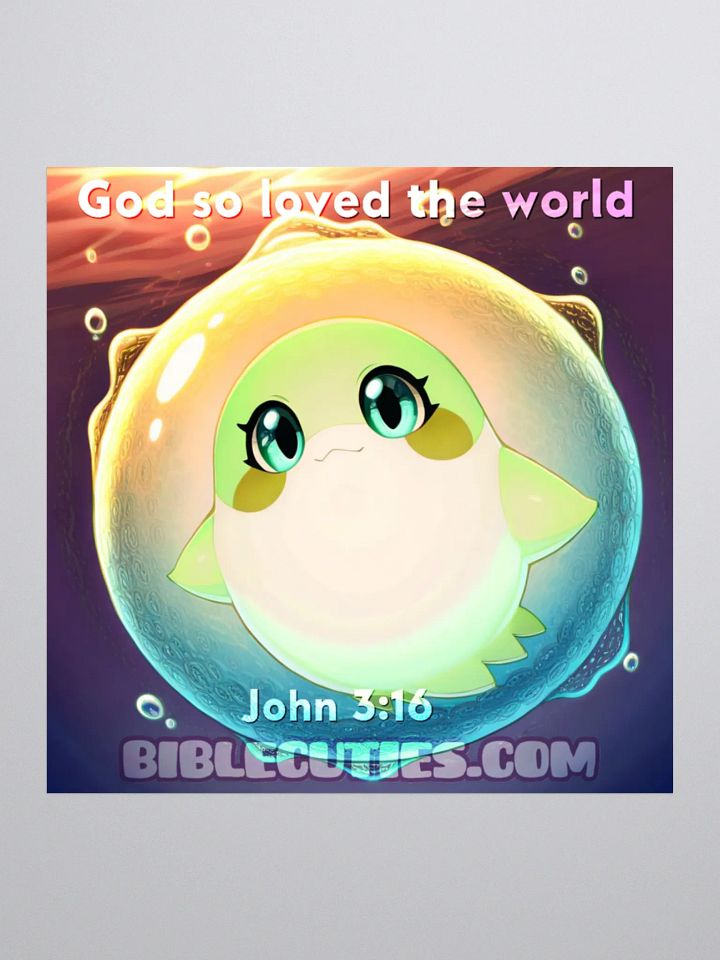 Bible Cuties Elizabeth - God so loved the world product image (2)