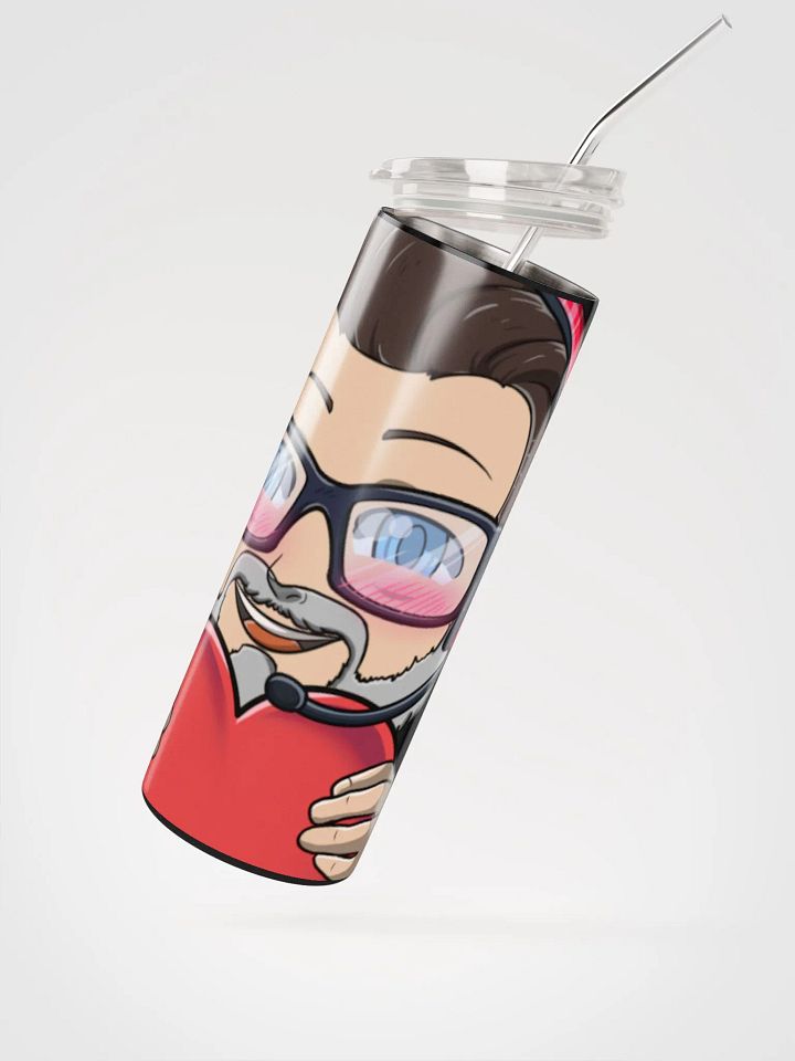 Ricky Love Emote Stainless Steel Tumbler with Straw product image (2)