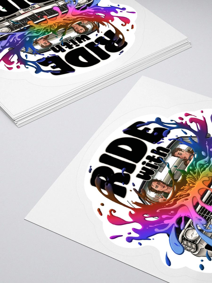 Ride with Pride Sticker - Freeform product image (4)