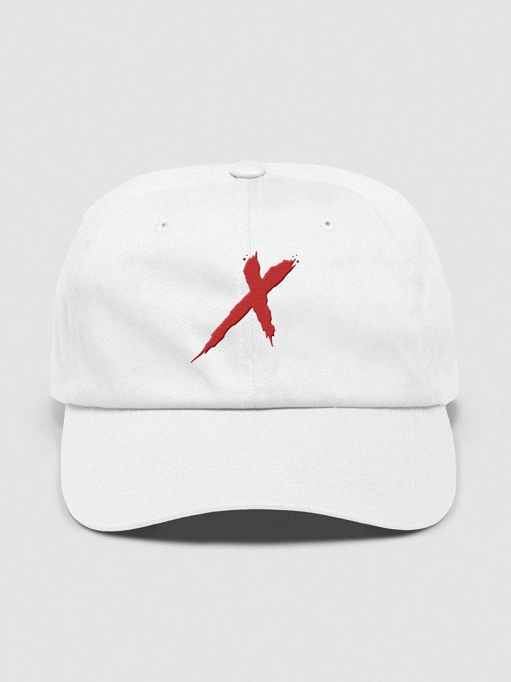 Red X Logo Dad Hat product image (1)