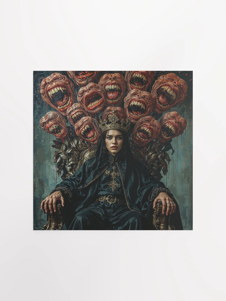 Throne of the Silenced Matte Poster product image (1)
