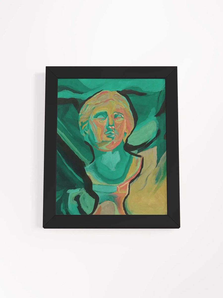 Neoclassical Turquoise Reverie Framed Print product image (4)