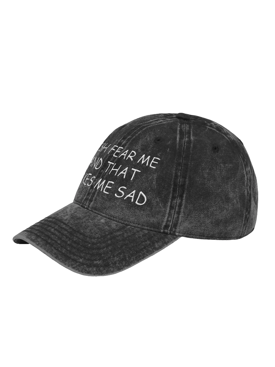FISH FEAR ME AND THAT MAKES ME SAD! (Hat) product image (3)