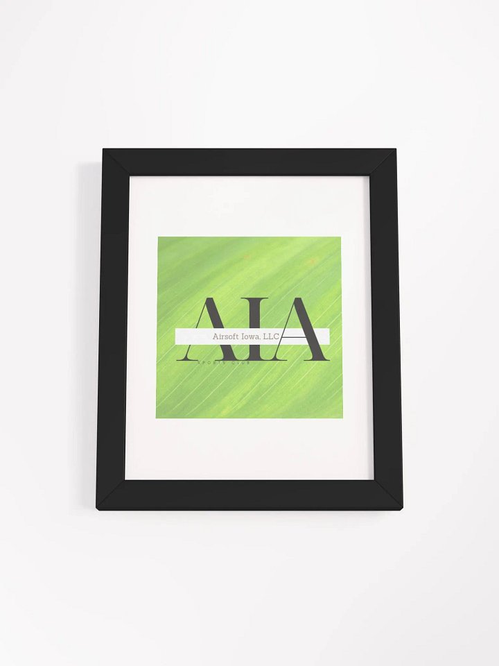 Eco-Friendly Ayous Wood Framed Matte Poster product image (2)