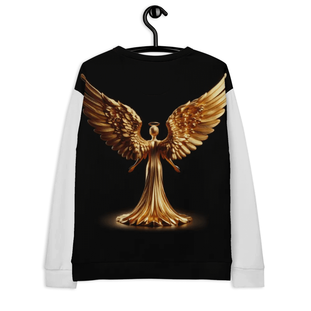 A Golden Angel and Cross - Unisex Sweatshirt #6 product image (12)