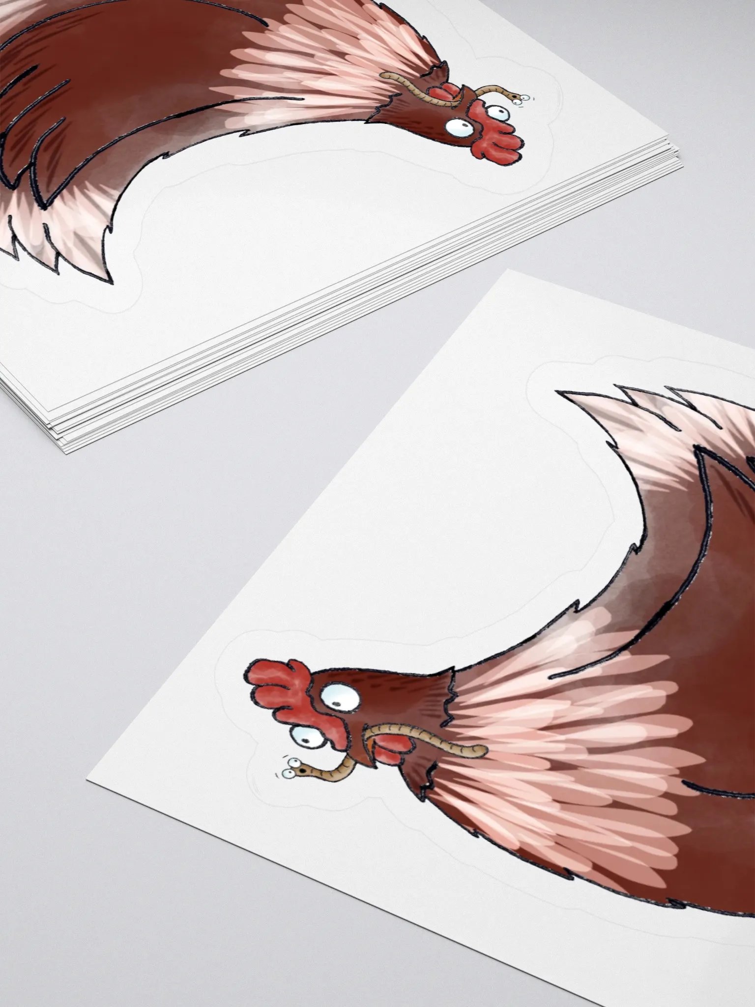 Impossible Farm Chicken & friend Stickers product image (10)