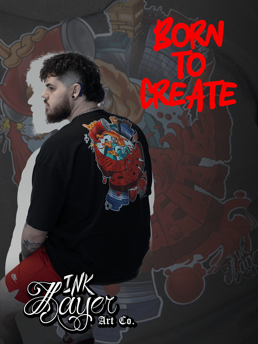 Born To Create Premium T-Shirt product image (2)