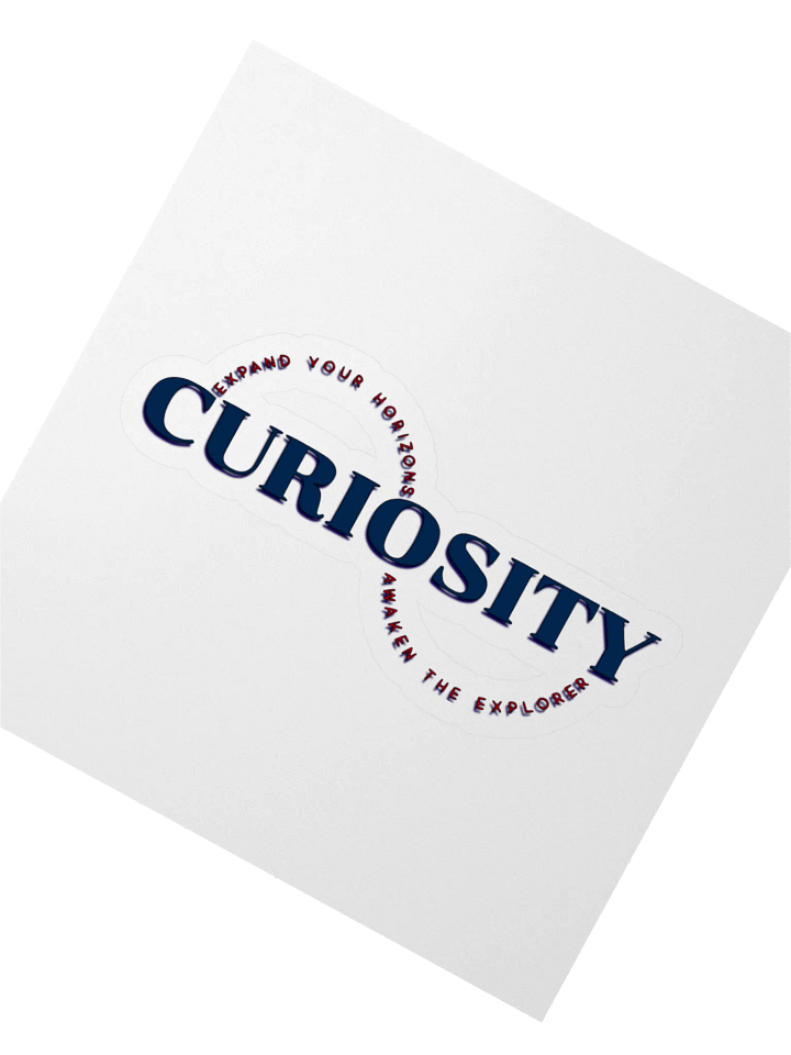 Curiosity Circle Kiss Cut Stickers product image (2)