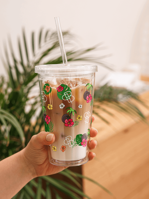 Tropical Island Double Wall Tumbler product image (2)