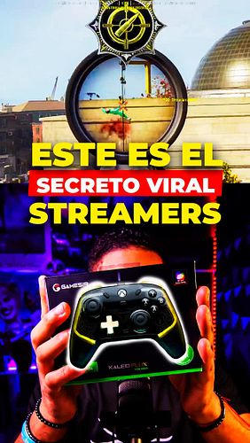El diseño transparente se ve brutal, el modo shooter o carreras esta perfecto y no tiene drift como loco.
El GameSir Kaleid F...
