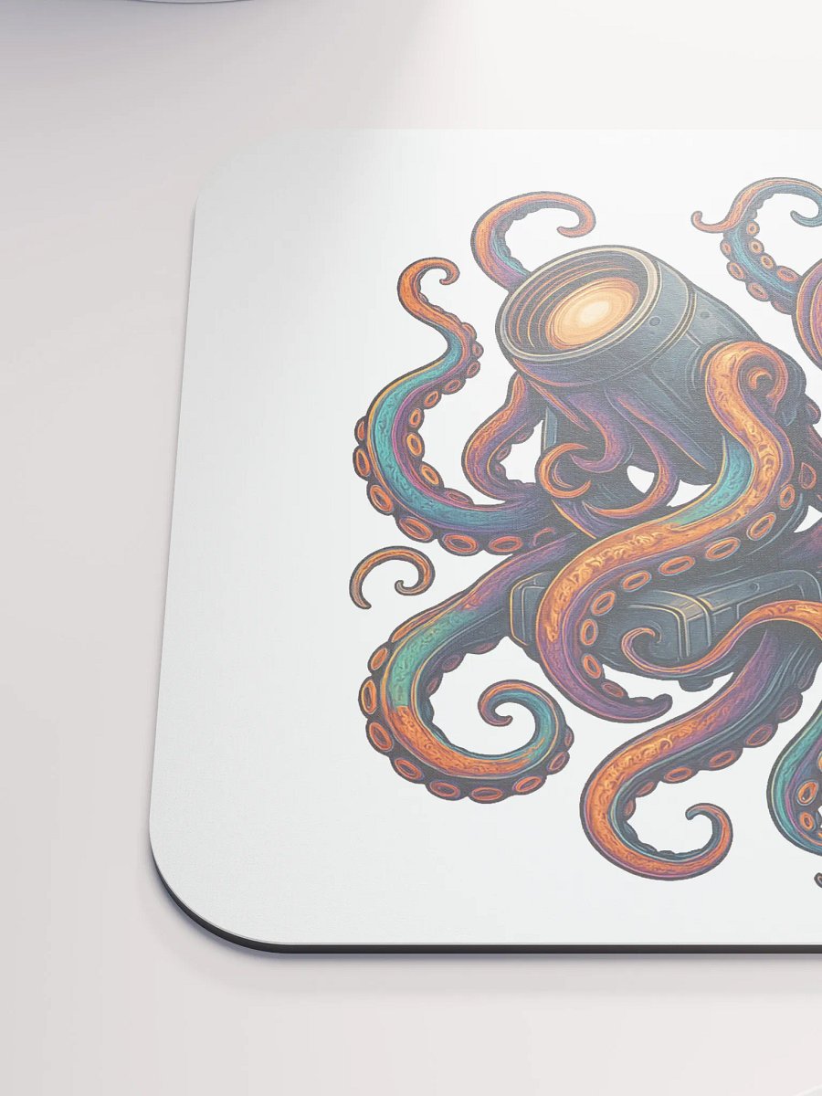 Theatrically Jerry: "Tangled Up" Octopus Moving Head Light Mouse Pad product image (6)