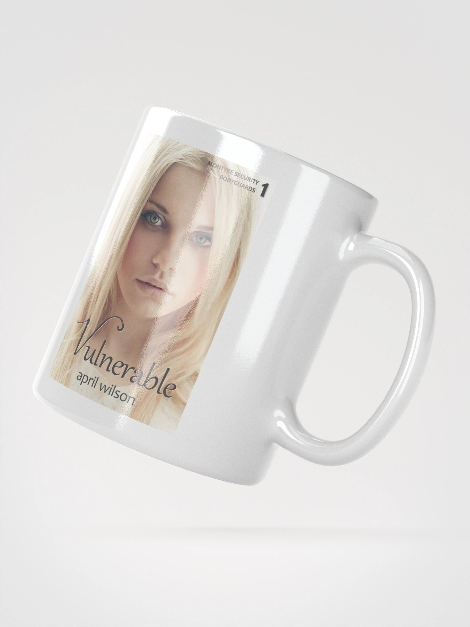 White Ceramic Mug - The original cover of Vulnerable product image (2)