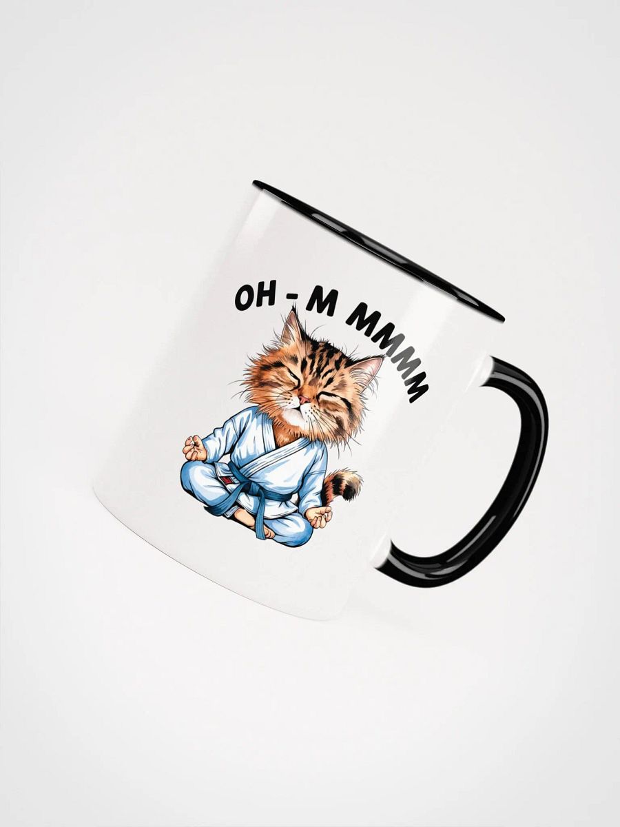 Kung-Fu Therapy Cat Coffee Mug - “Oh-Mmmm” product image (4)