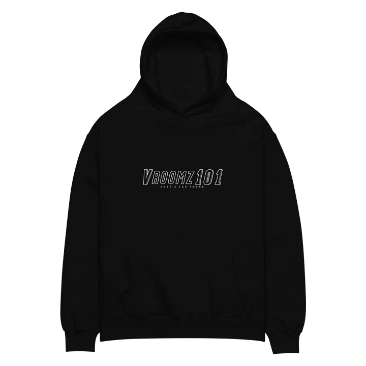 Vroomz101 Vibrant Vortex Unisex Hoodie (BLACK) product image (2)