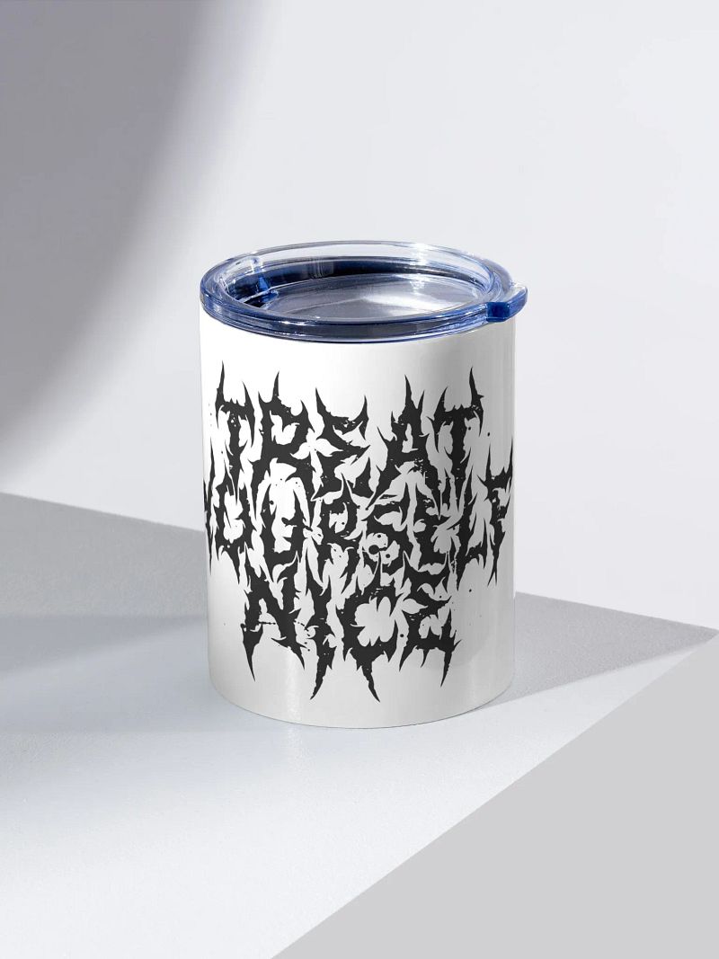 Treat Yourself Nice Band Logo 10oz Tumbler