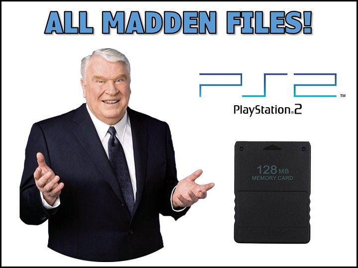 Madden NFL File Saves - Playstation 2 product image (1)