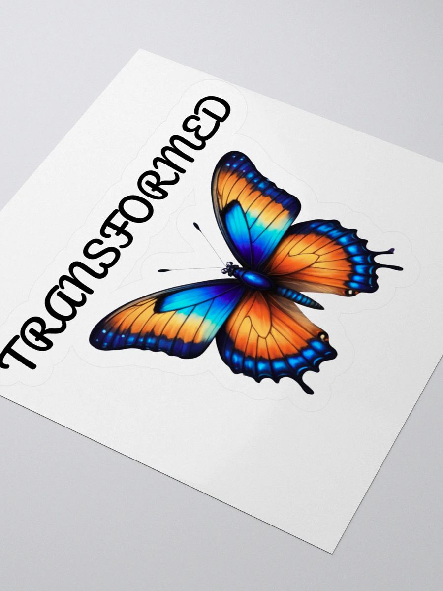 Vibrant Butterfly Kiss Cut Stickers product image (3)