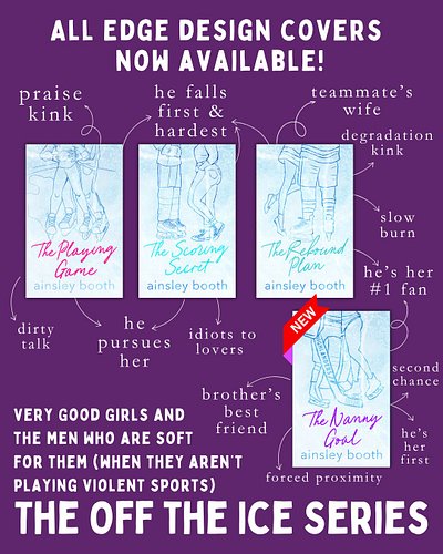 The Nanny Goal's Edge Design paperback edition is now available! To celebrate, I've temporarily made the ebooks match this pa...