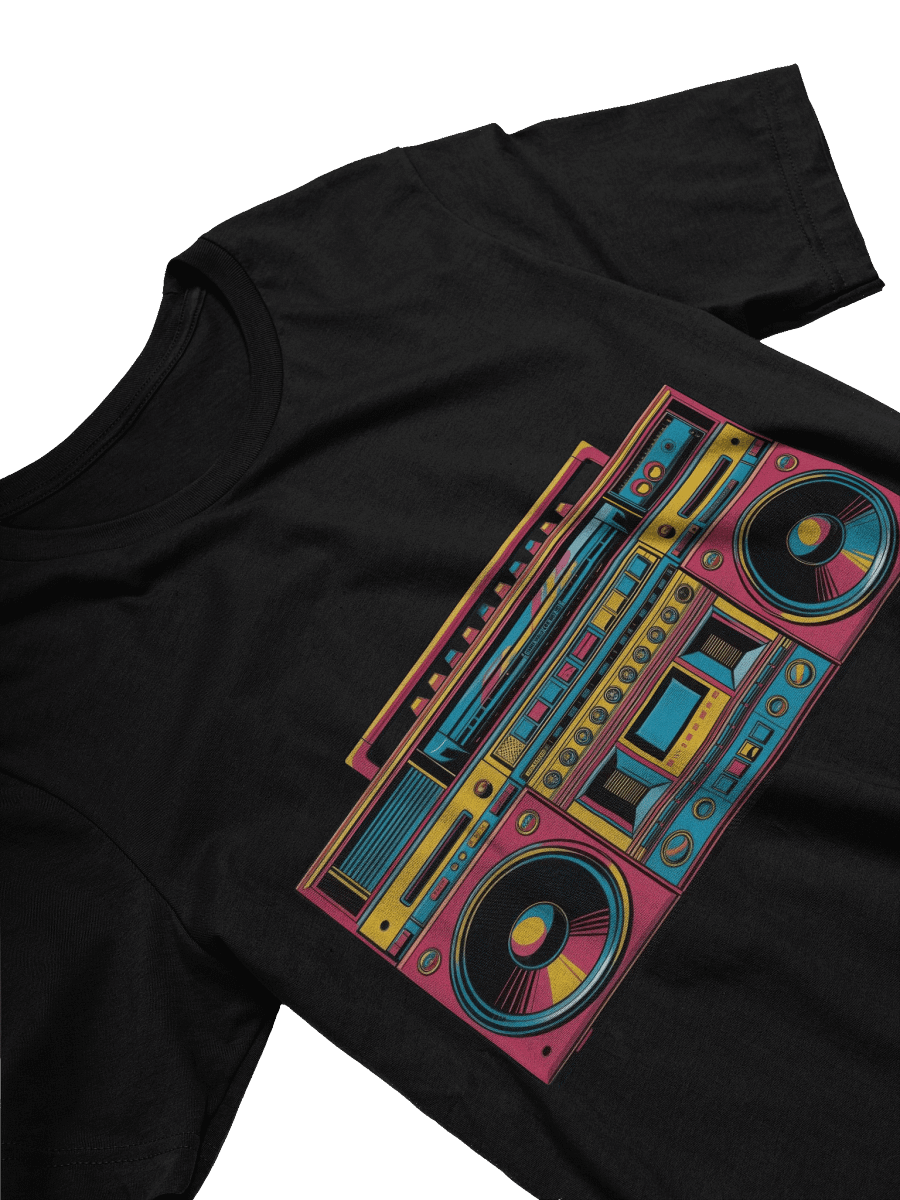 Retro Boombox Blast T-Shirt product image (7)