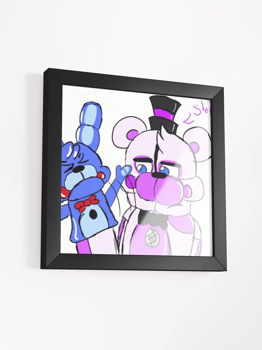 Funtime3Freddy3 Square Framed High-Quality Matte Poster product image (13)