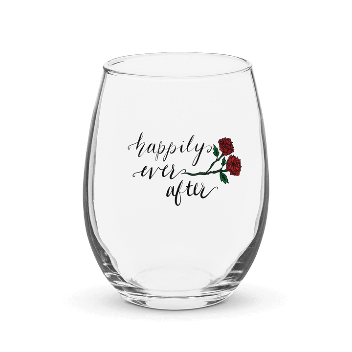 Happily Ever After Stemless Wine Glass product image (1)