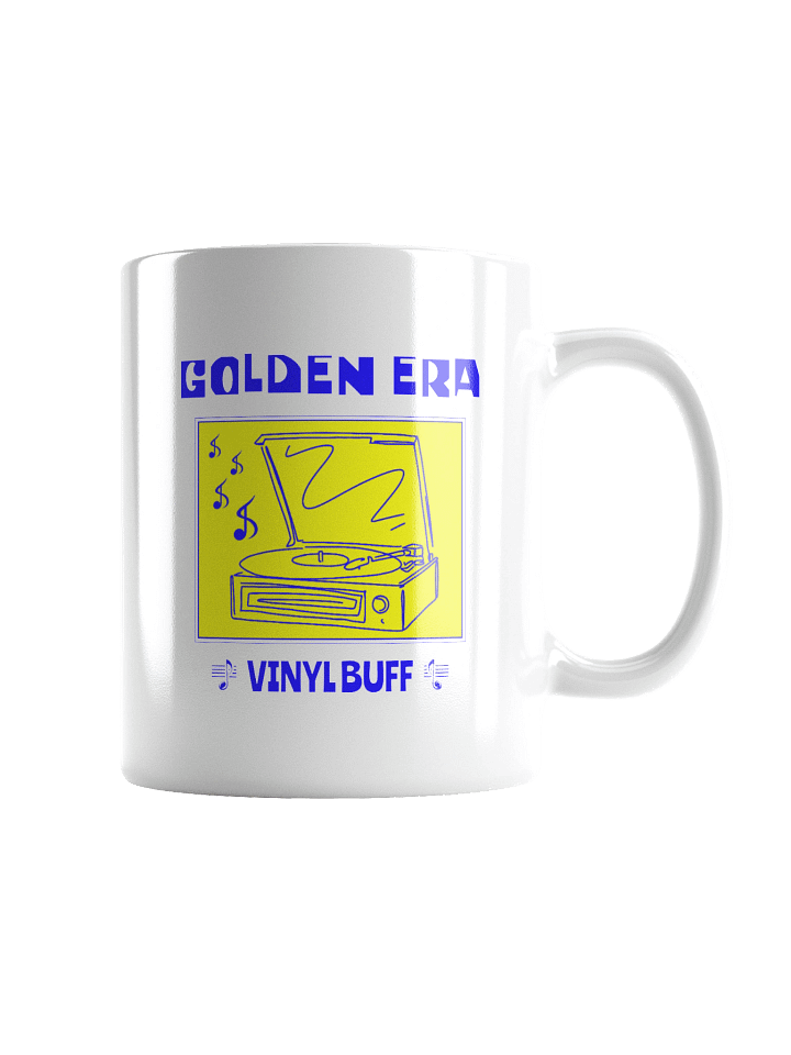 Golden Era Vinyl Buff – Vintage Coffee Mug product image (2)