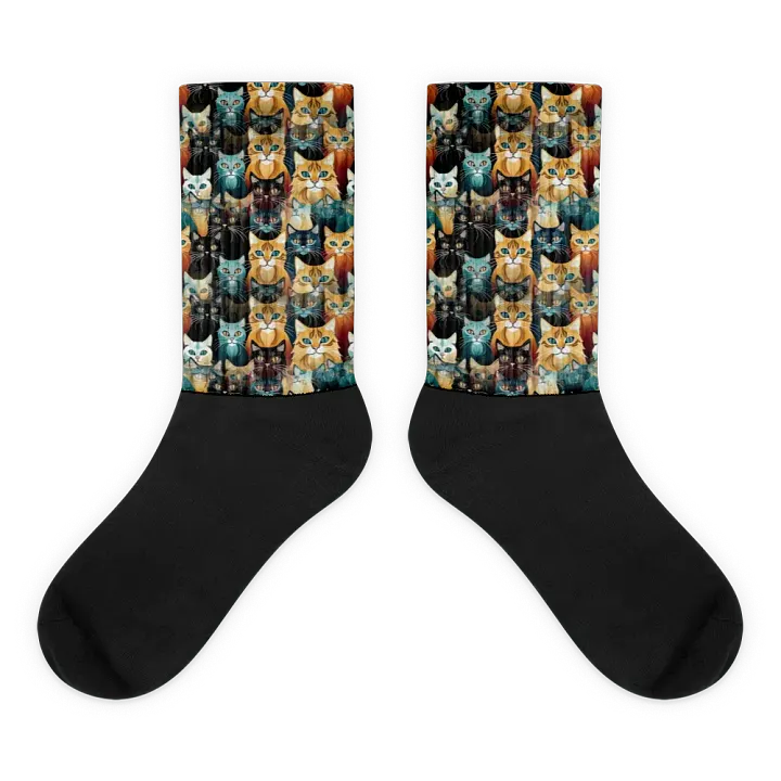 Katz Katz Katz Black Foot Socks product image (1)