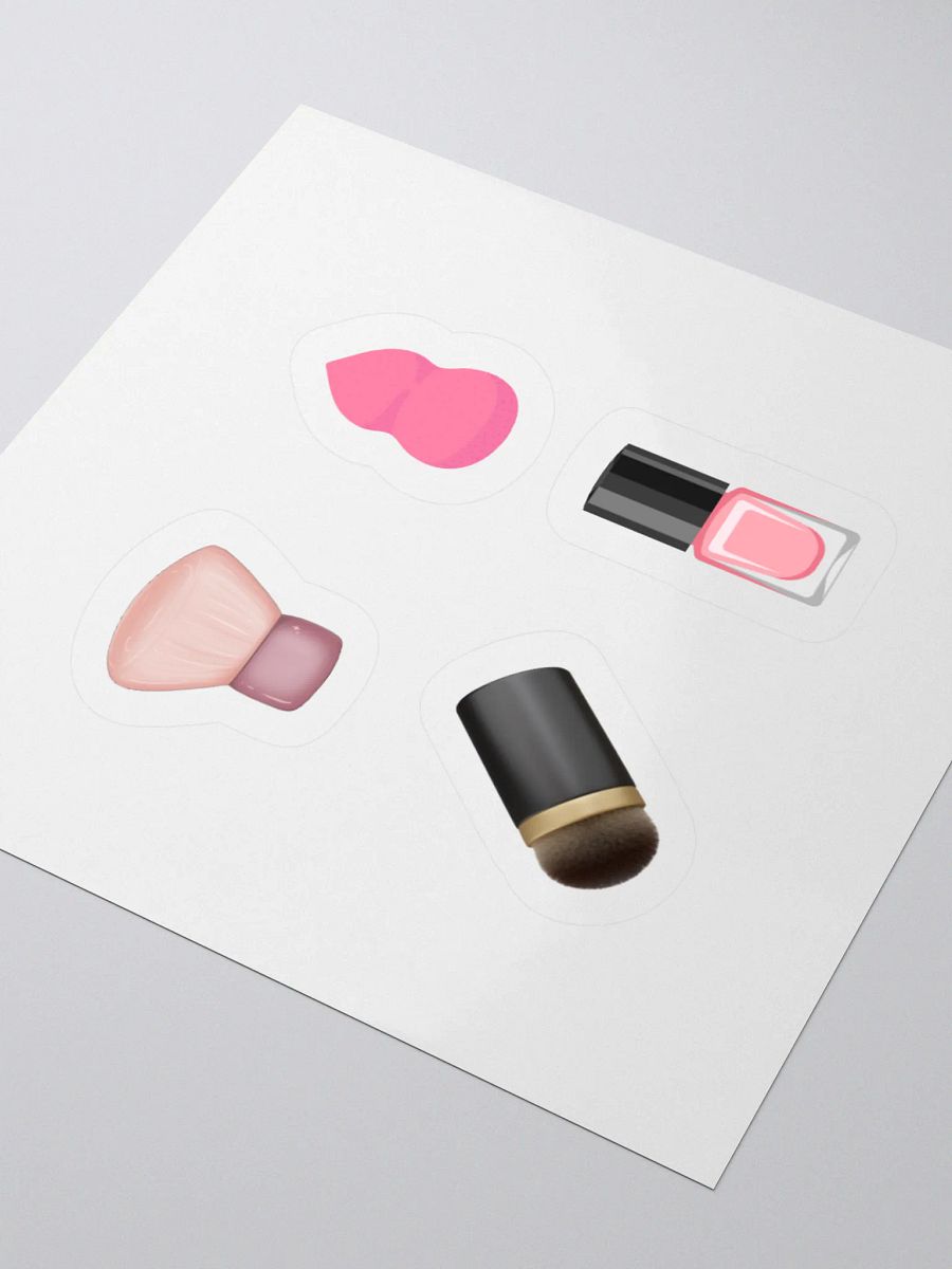 Pretty in Pink Makeup Sticker Set product image (8)