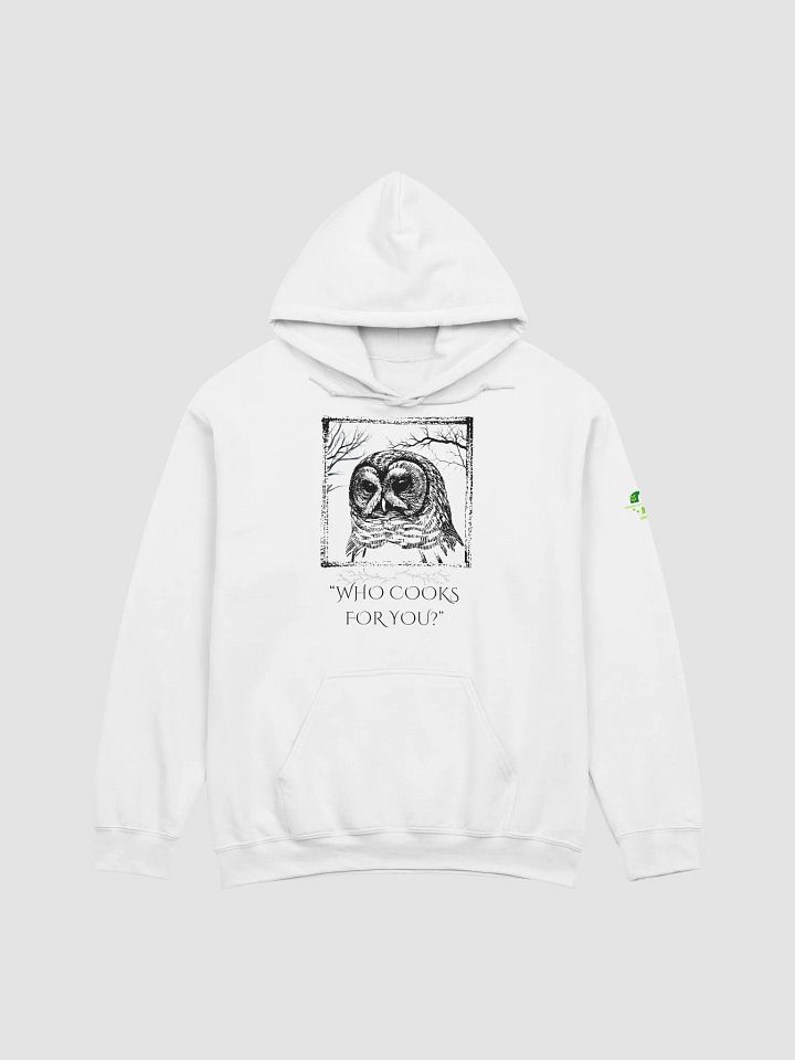 Barred Owl - "Who Cooks For You?" Call Animal Hoodie product image (3)