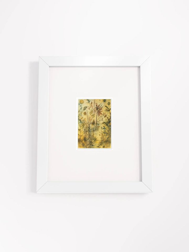 The Secret Garden Sketchbook Artprint Framed product image (1)