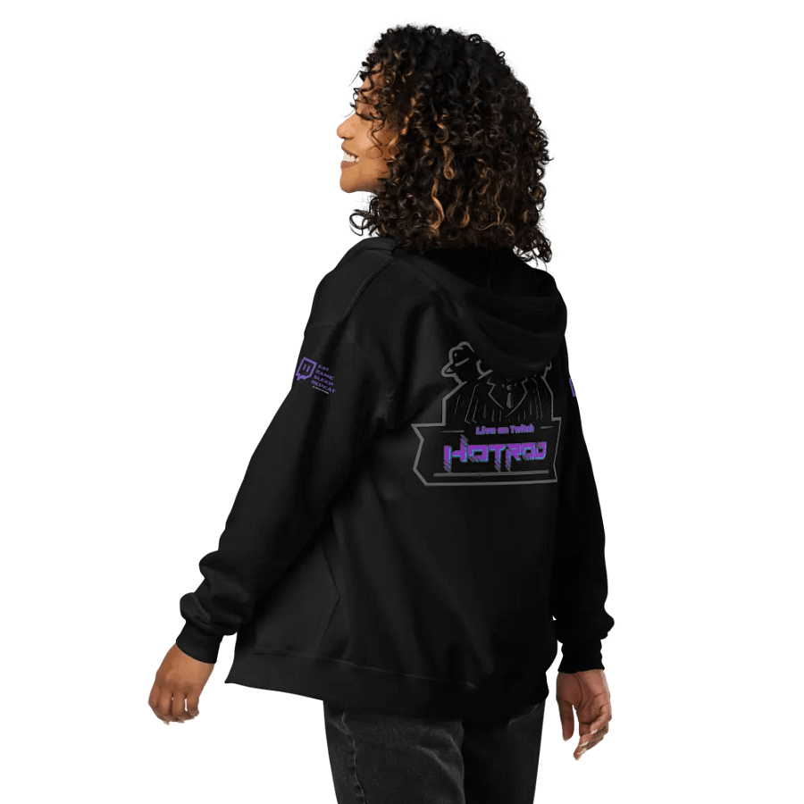 Black Gildan Zip Hodie product image (9)