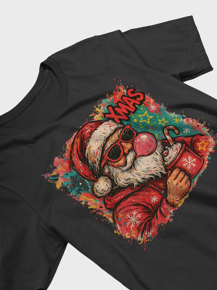 Santa Xmas with Attitude T-Shirt product image (1)