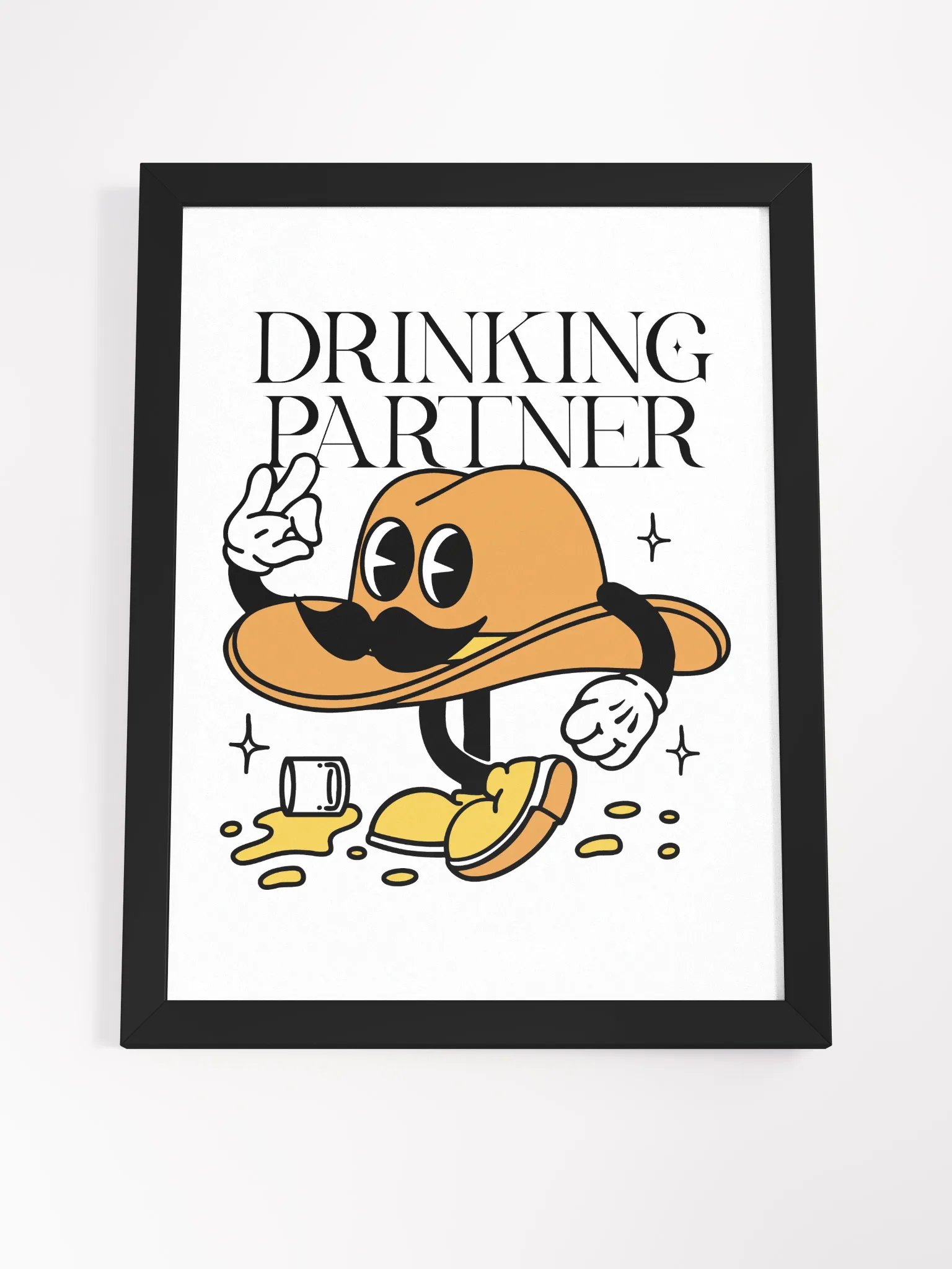 Drinking Partner - Framed Poster product image (4)