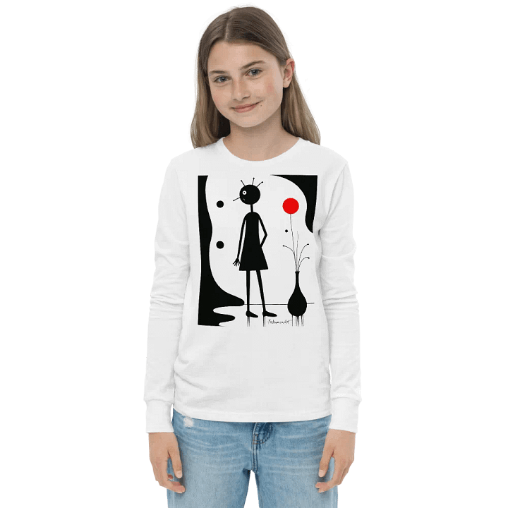 Bella+Canvas Youth Long Sleeve T-Shirt product image (2)