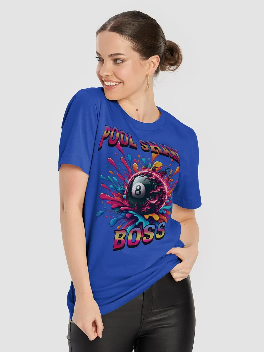 Pool Shark Boss Billiards Vibrant Energy T-Shirt product image (53)