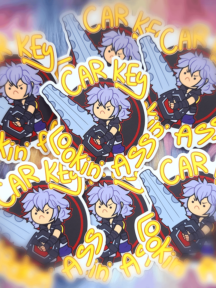 Car Key Lookin' Ass | Sticker product image (1)
