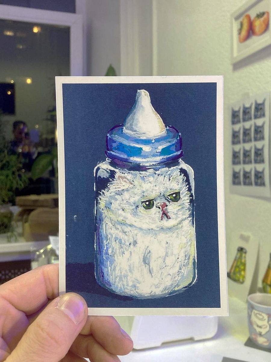 Kitty postcard product image (1)