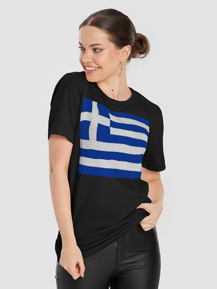 Exclusive Unisex Greece Flag Graphic Tee by Graphic Grove product image (1)
