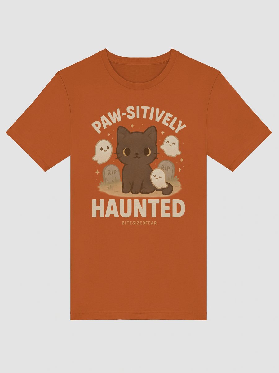Paw-sitively Haunted Halloween T-Shirt product image (3)