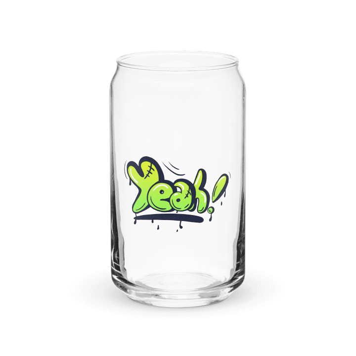 Graffiti Yeah! Can-Shaped Glass product image (2)