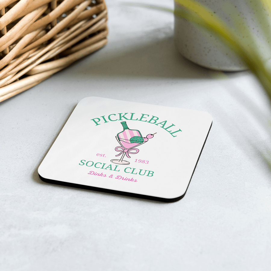 Pickleball Social Club Coasters product image (5)