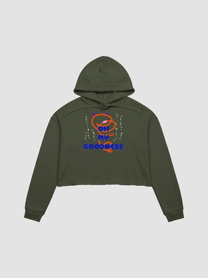 OMG Fleece Crop Hoodie product image (1)