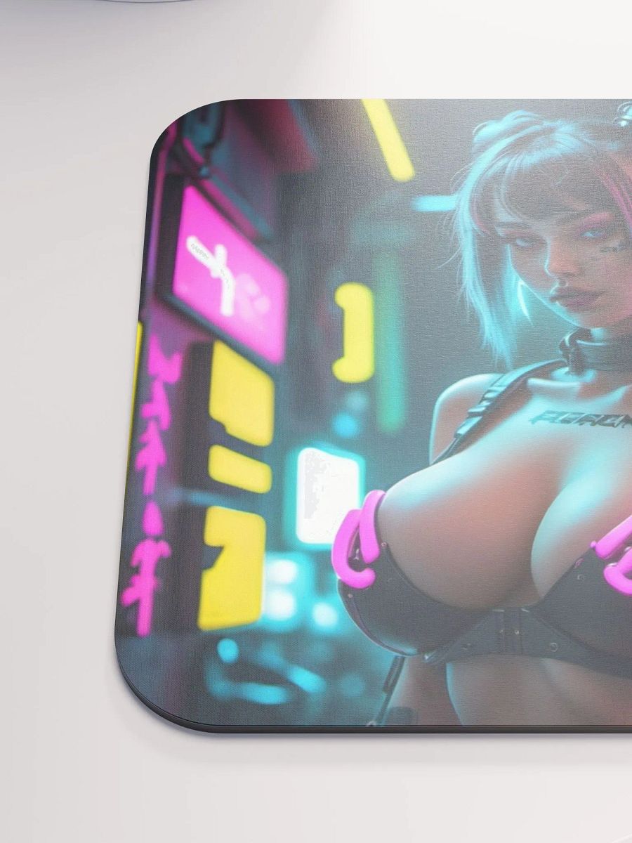 Neon Cyberpunk Mouse Pad product image (7)