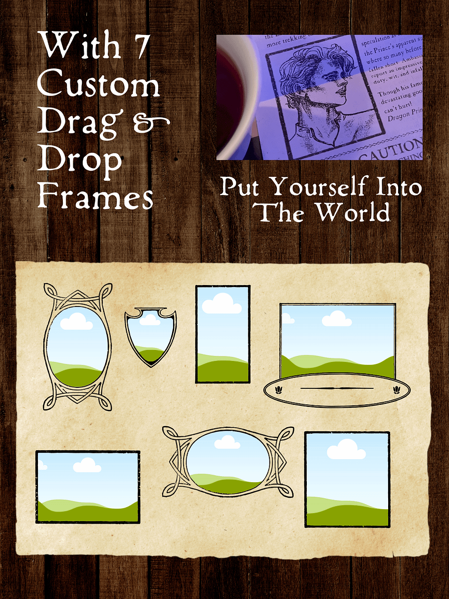 Editable Fantasy Newspaper Template - "The Sending Stone" product image (4)