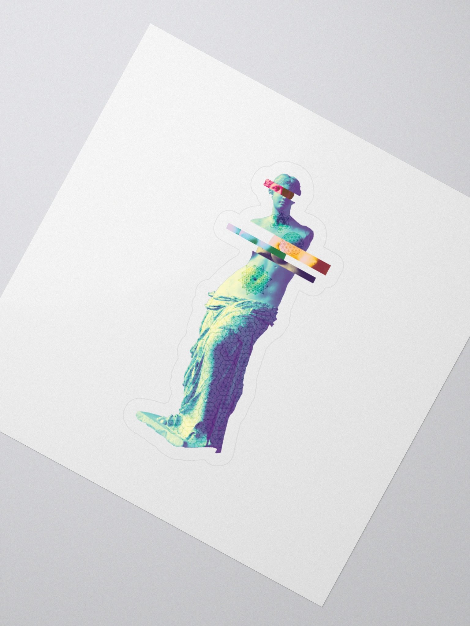 Vaporwave Aphrodite Sticker product image (2)
