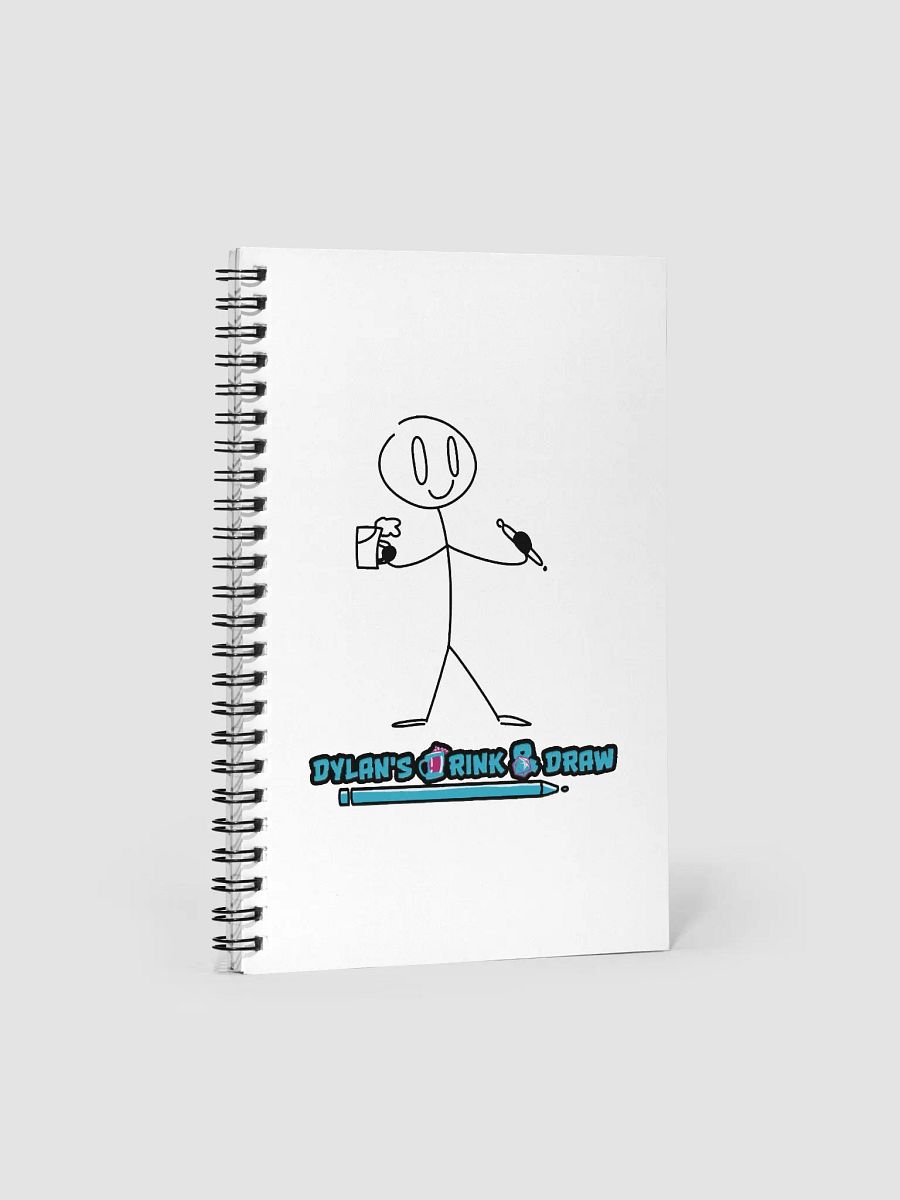 Dylan's Drink & Draw Spiral Notebook product image (1)